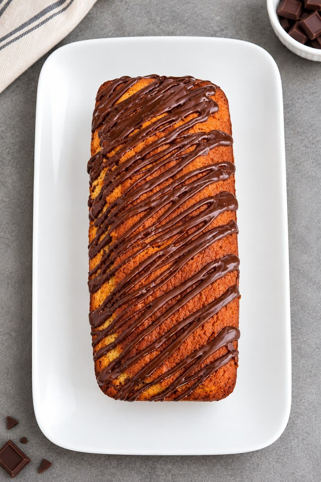Gâteau au yaourt et pépites de chocolat