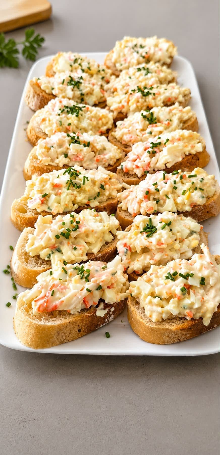 Pinchos œuf-surimi
